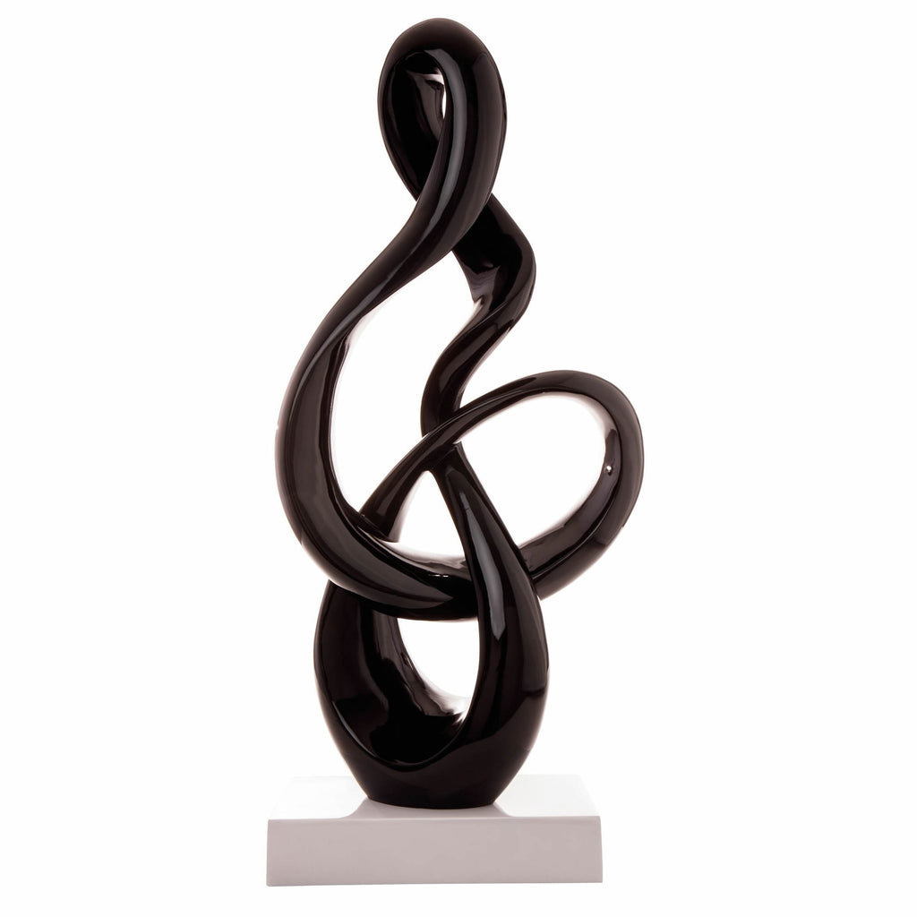 Antilia Treble Abstract Sculpture // Large Black