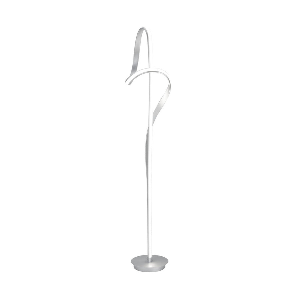 Budapest LED Silver 63" Tall Floor Lamp // Dimmable