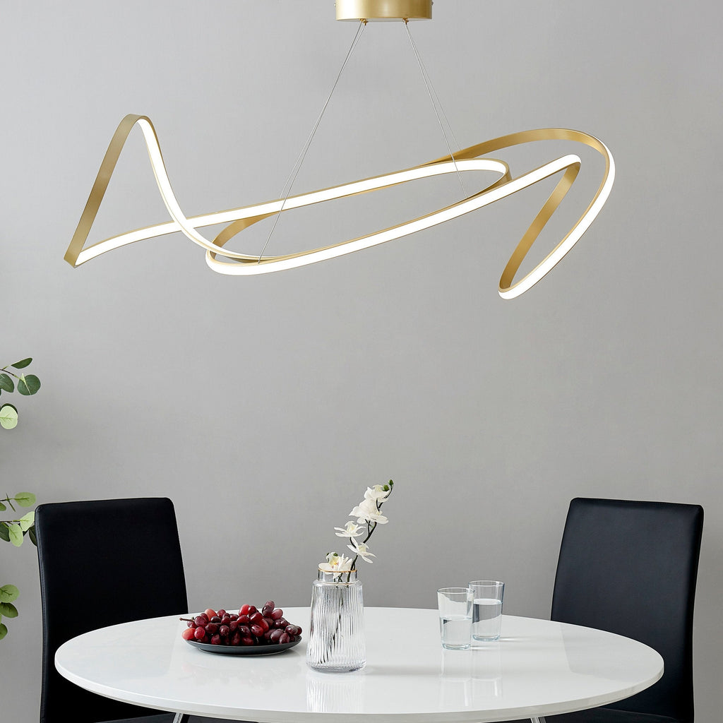 Moscow LED Chandelier // Gold