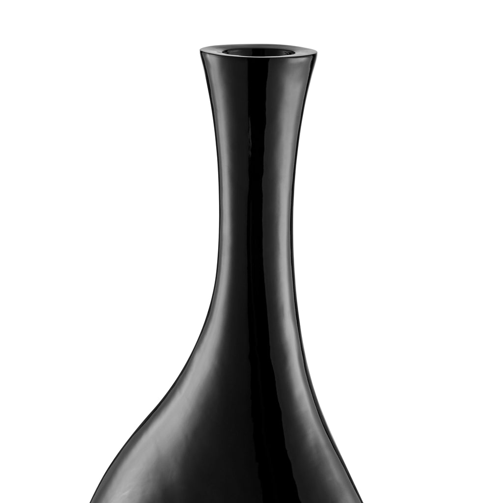 Trombone Vase // Large Black