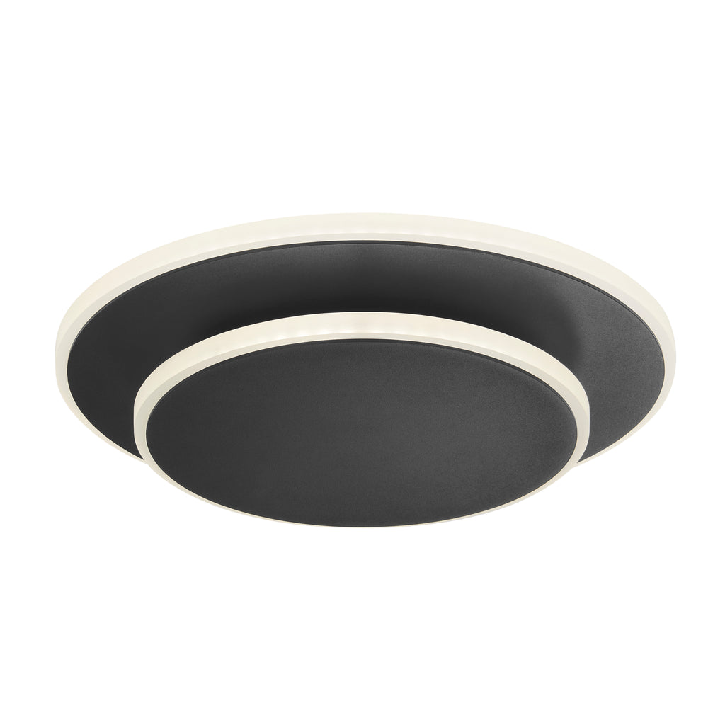 Luna Eclipse Two Circle Multiuse Lamp // Black