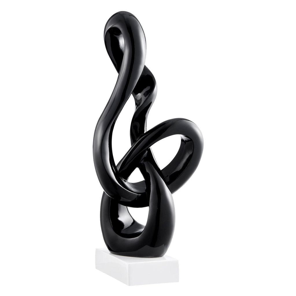 Antilia Abstract Sculpture // Small Black