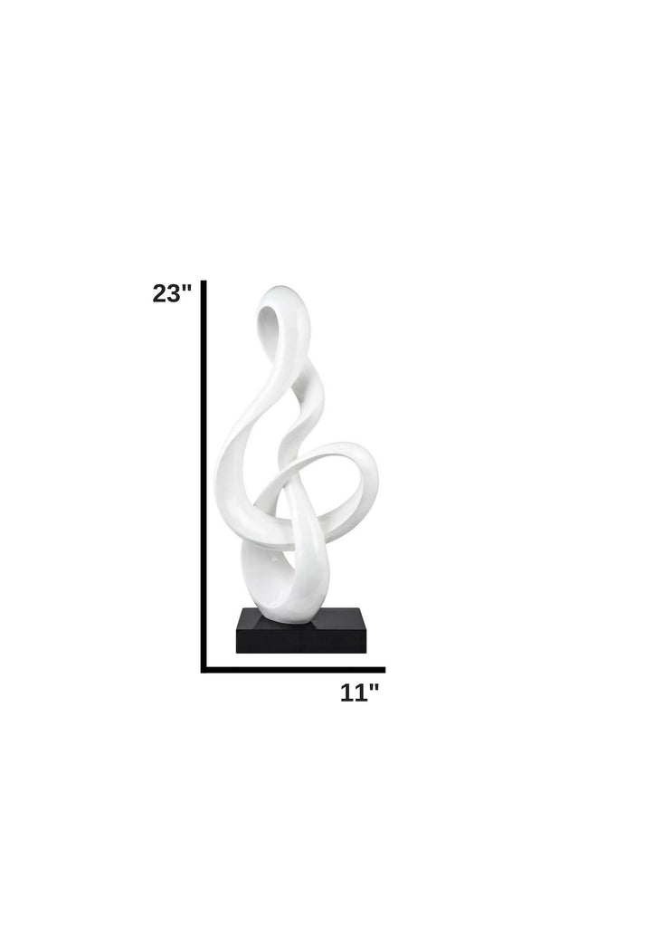 Antilia Abstract Sculpture // Small White
