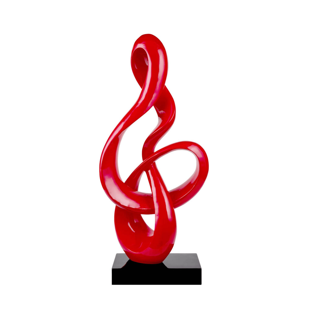 Antilia Treble Abstract Sculpture // Large Red