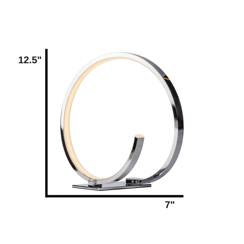 Circular Design Table Lamp // Led Strip