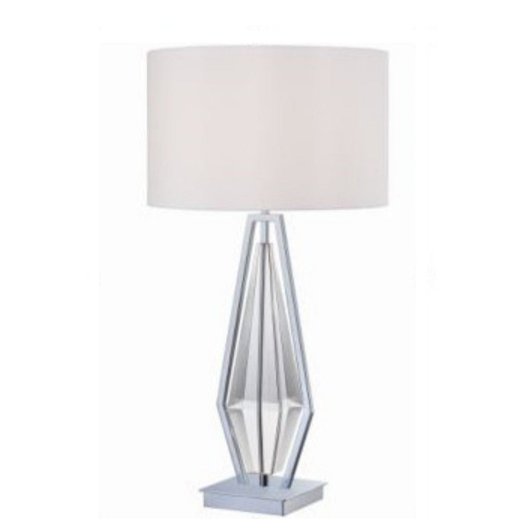 Crystal Sizygy Table Lamp // 1 Light