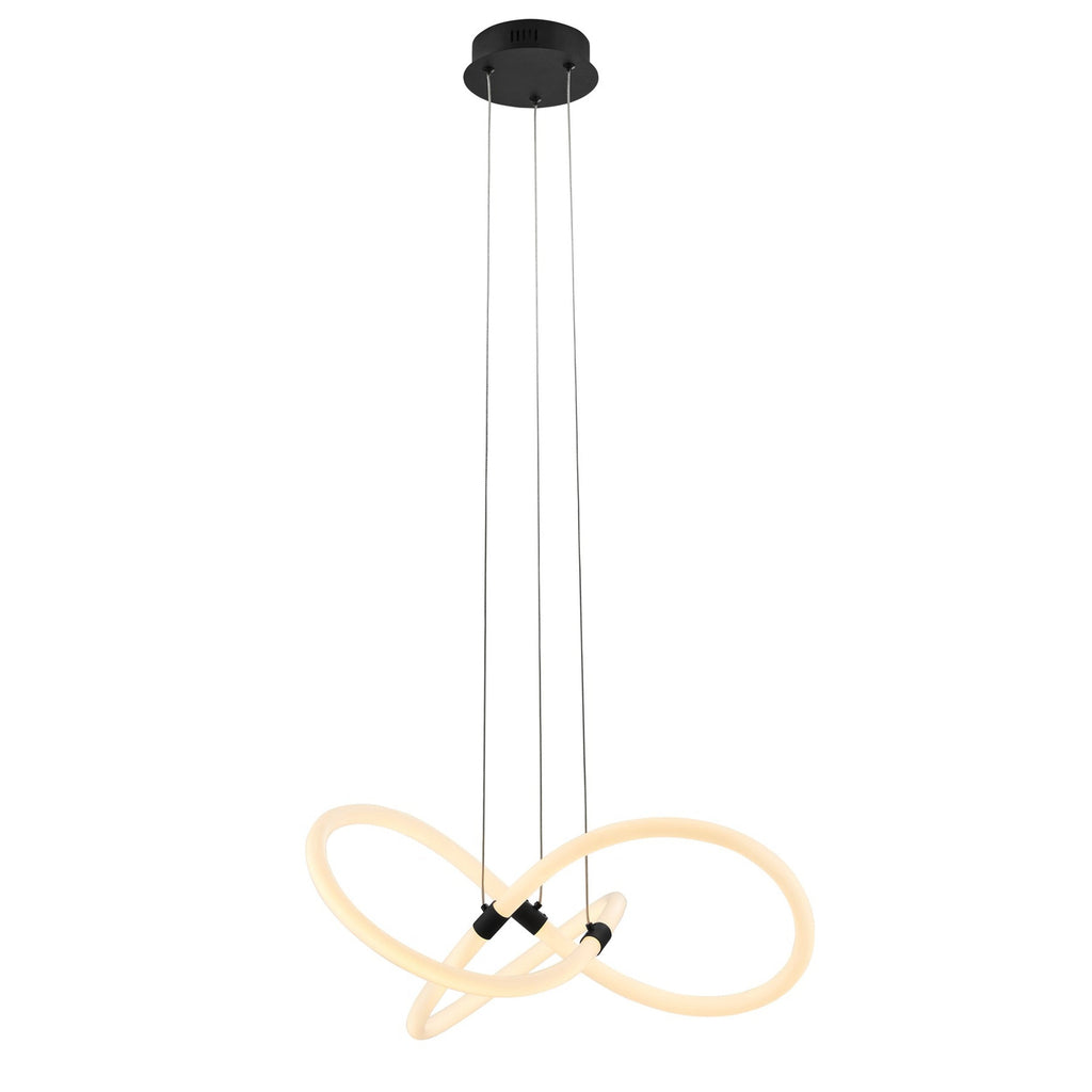 Daisy LED Adjustable Chandelier // Matte Black