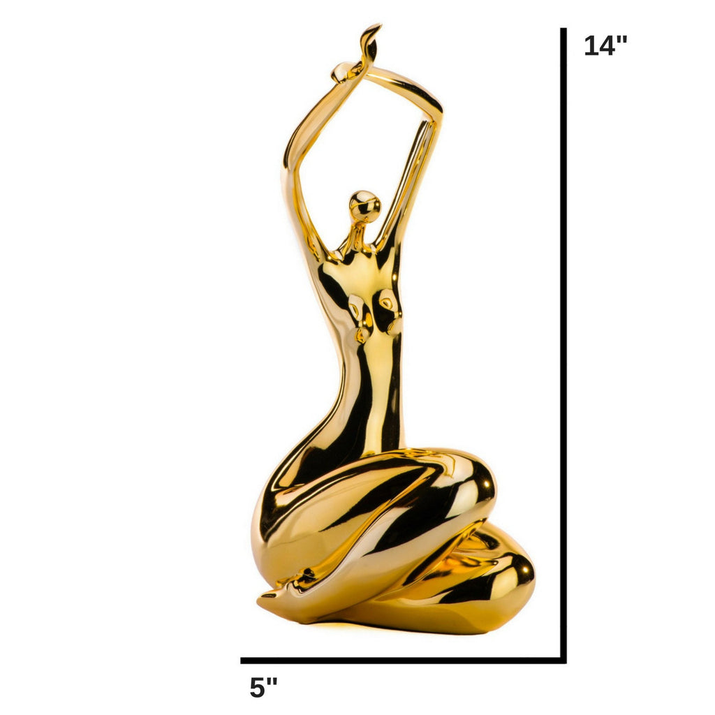 Elizabeth Sculpture // Small Gold Plated