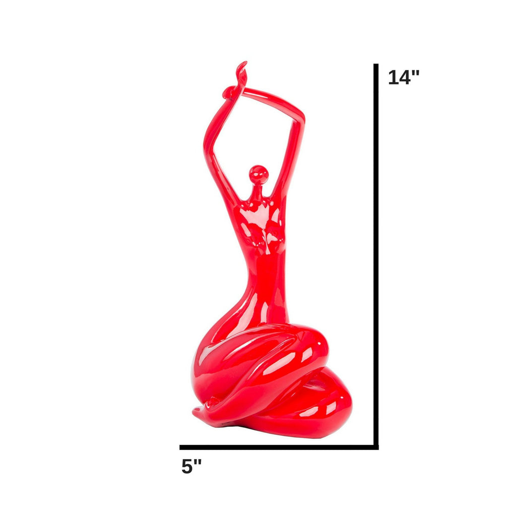 Elizabeth Sculpture // Small Red