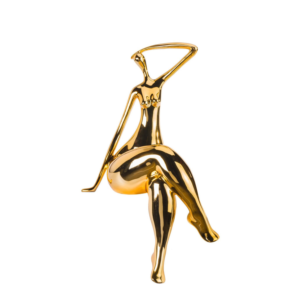 Isabella Sculpture // Small Gold Plated