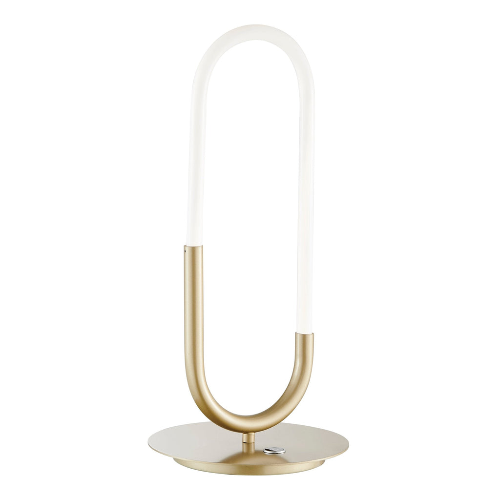 LED Single Clip Table Lamp // Sandy Gold