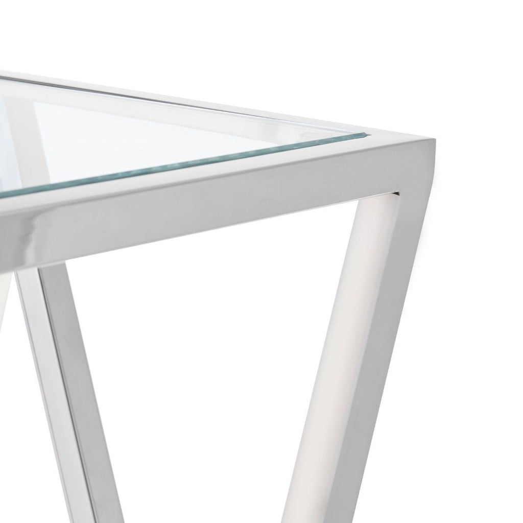 Square LED Side Table // Medium