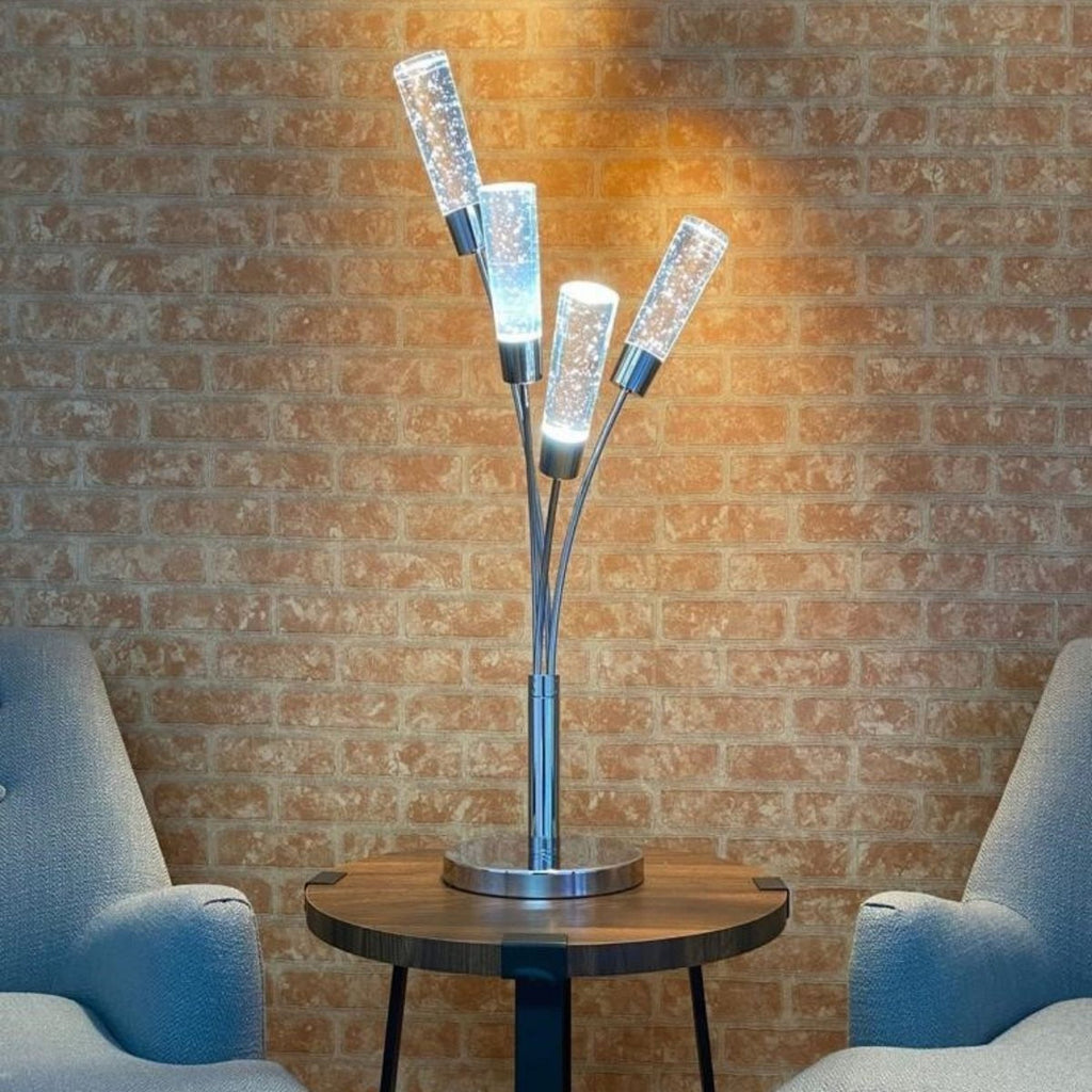 Table Lamp Five Acrylic Tube LED