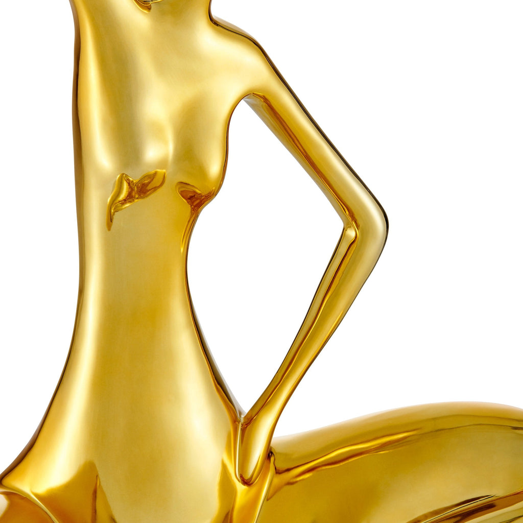The Diana Sculpture // Large, Gold Plated